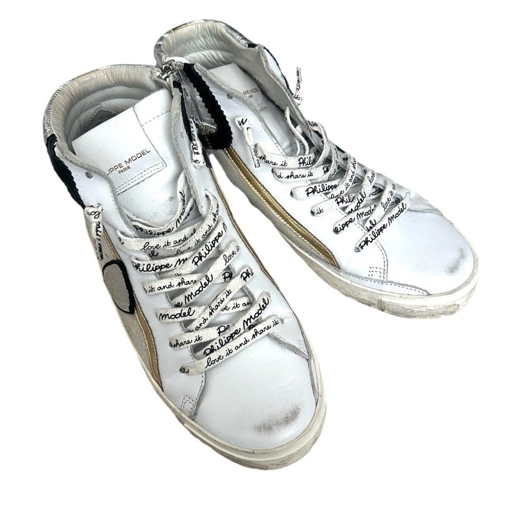 Philippe Model Prsx Python Mixage Sneakers Size 3… - image 5